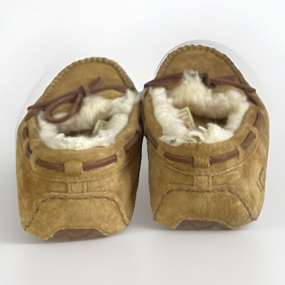 UGG Women's Dakota Suede Slippers – Chestnut, Size 7 (S/N 5612) EUC - Picture 4 of 9